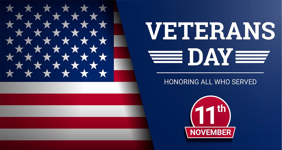 Today We Are Honoring Our Veterans